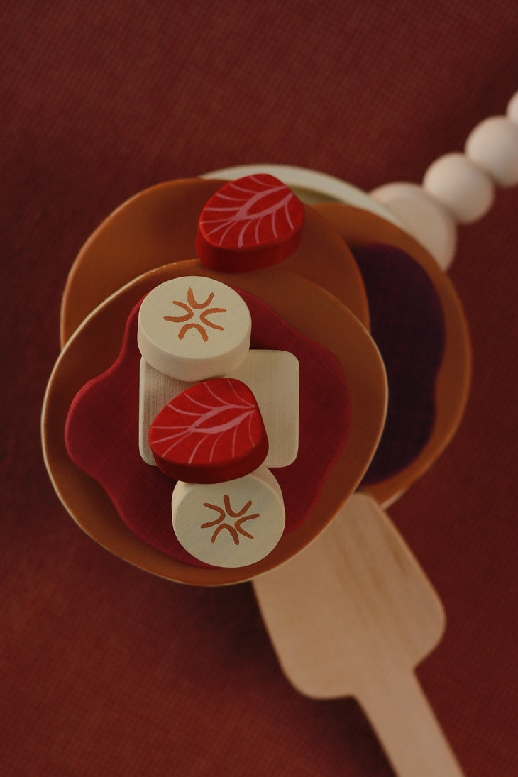 Wooden Pancake Set