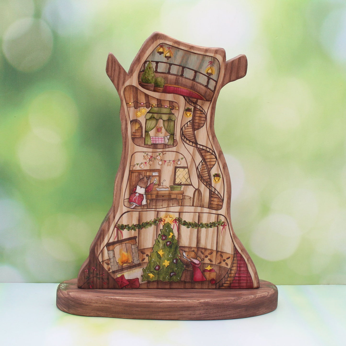The Christmas Mouse Treehouse