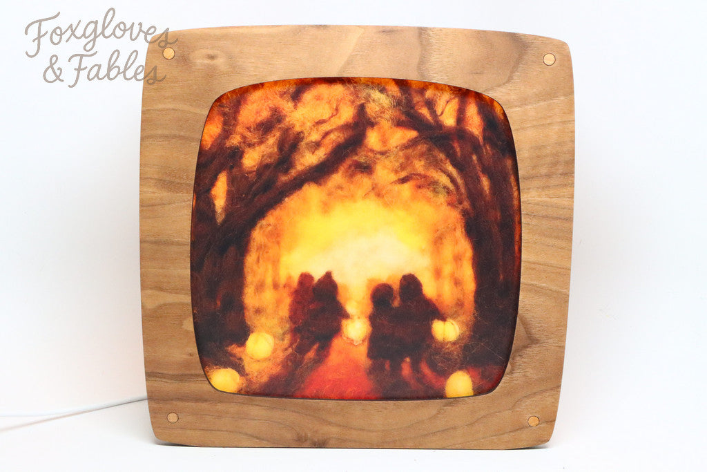 "Lanterns in the Woods" by Ann Galland