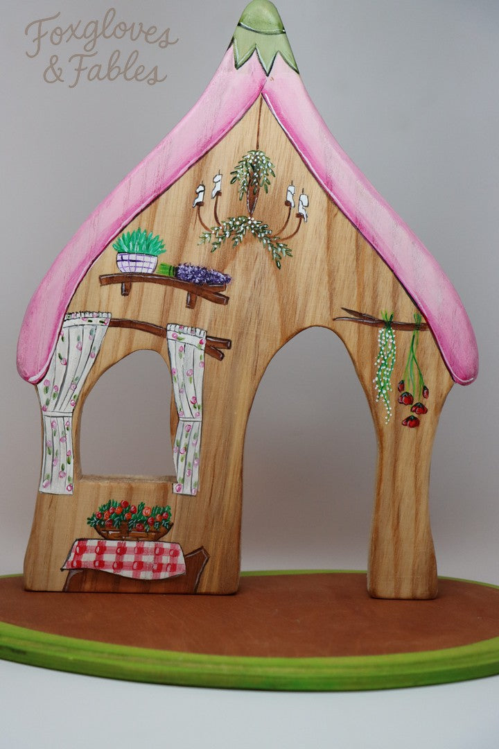 Pink Fairy Flower Cottage