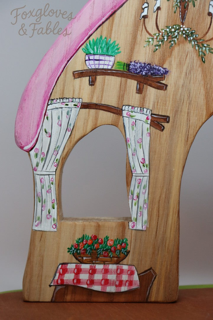 Pink Fairy Flower Cottage