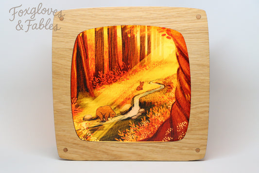 "Bears in the Forest" by Hannah's Illustrations