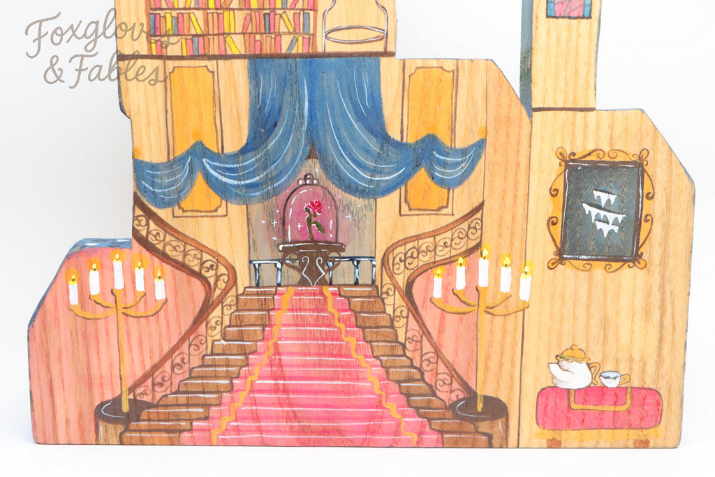 The Beauty and The Beast Castle
