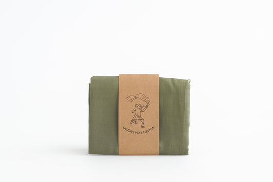 Solid Play Cloths - Olive Green