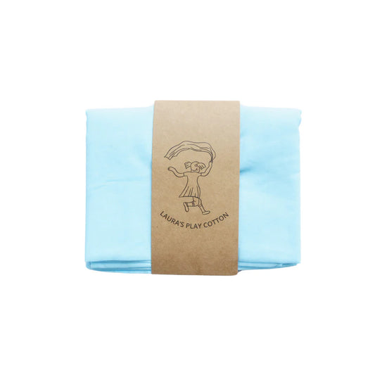 Solid Play Cloths - Pastel Blue