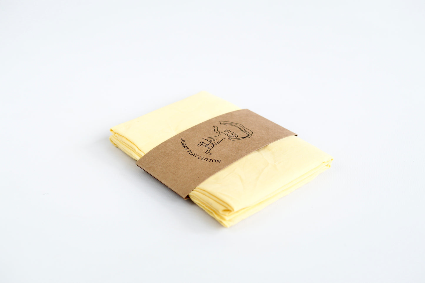 Solid Play Cloths - Pastel Yellow