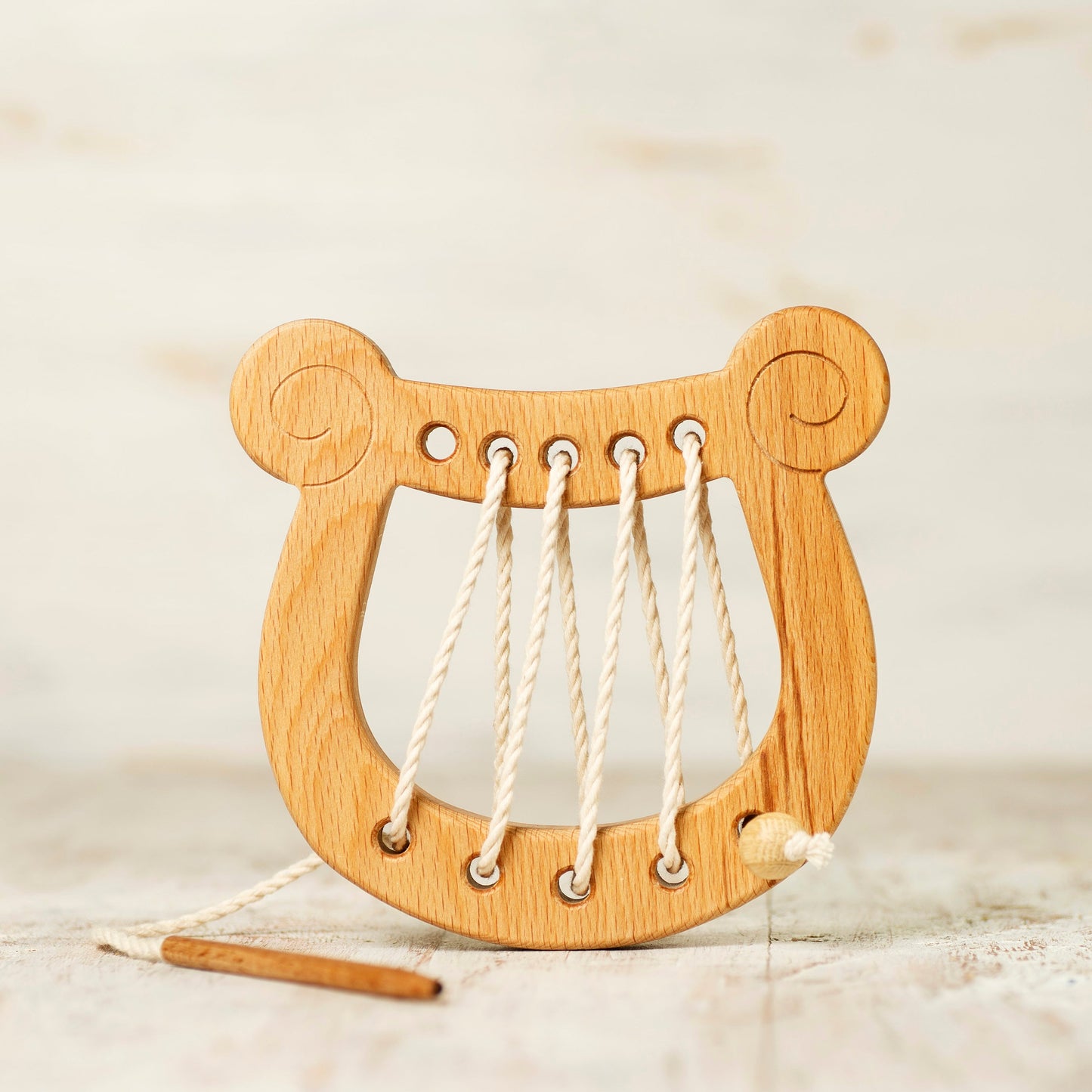 Lyre Lacing Toy