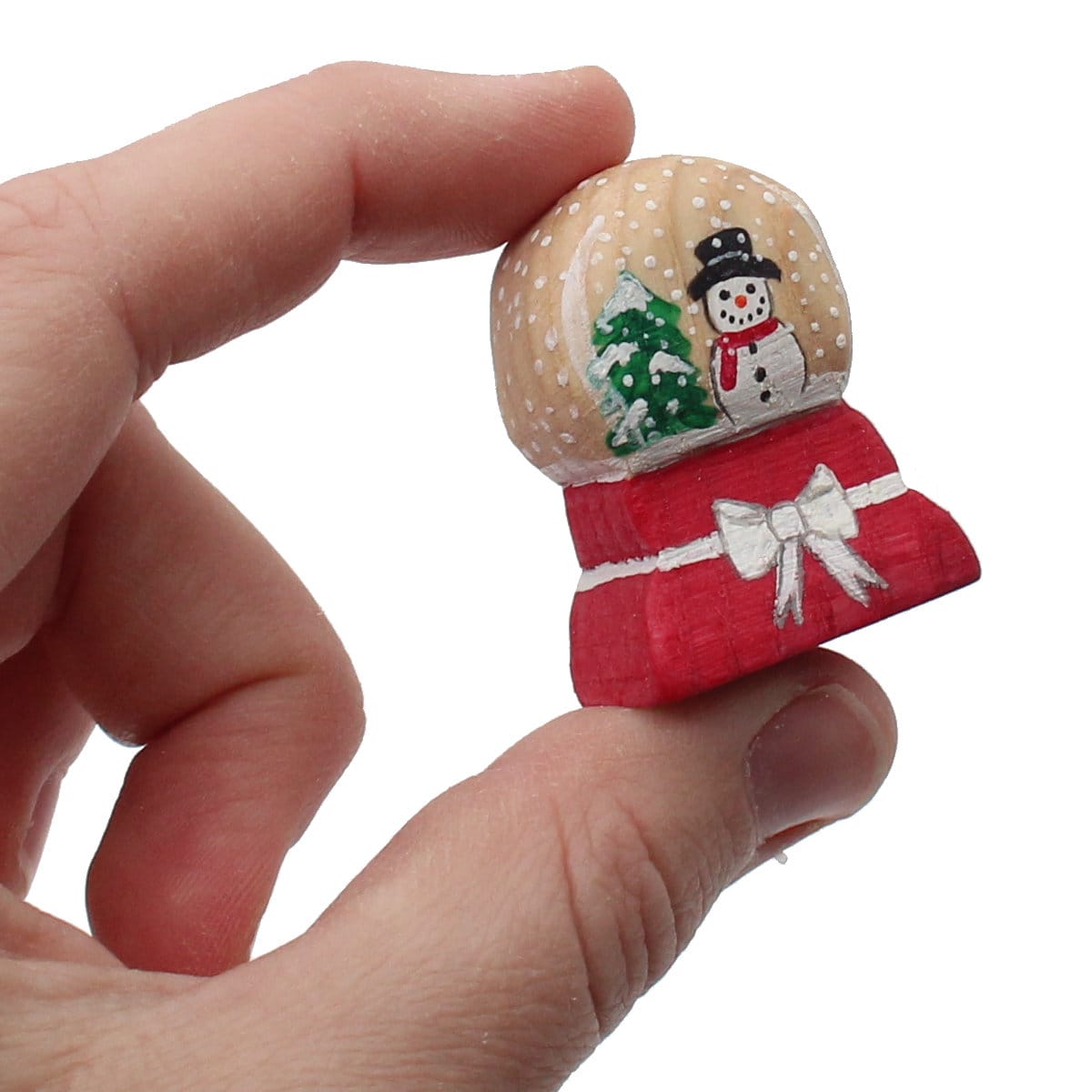 Miniature Snowman Snow Globe