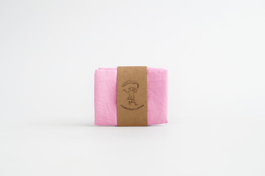 Solid Play Cloths - Pastel Pink