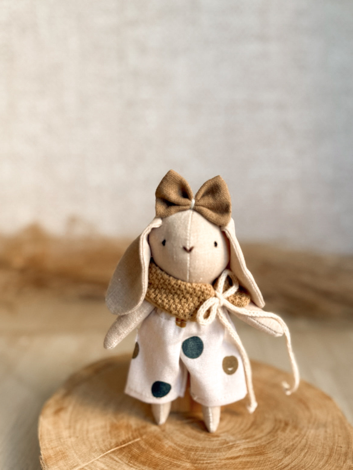 Zoe the Rabbit - "Pretty in Polka Dots"