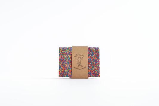 Confetti Play Cloths - Rainbow Confetti