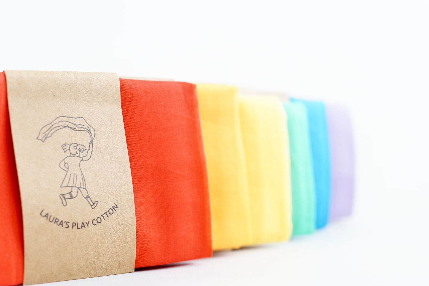 Play Cloth Sets - Rainbow (Set of 6)