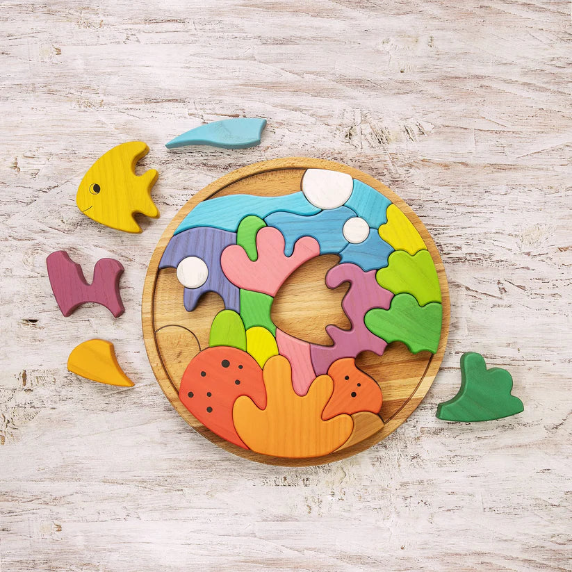 Coral Reef Big Round Puzzle (25 pieces)