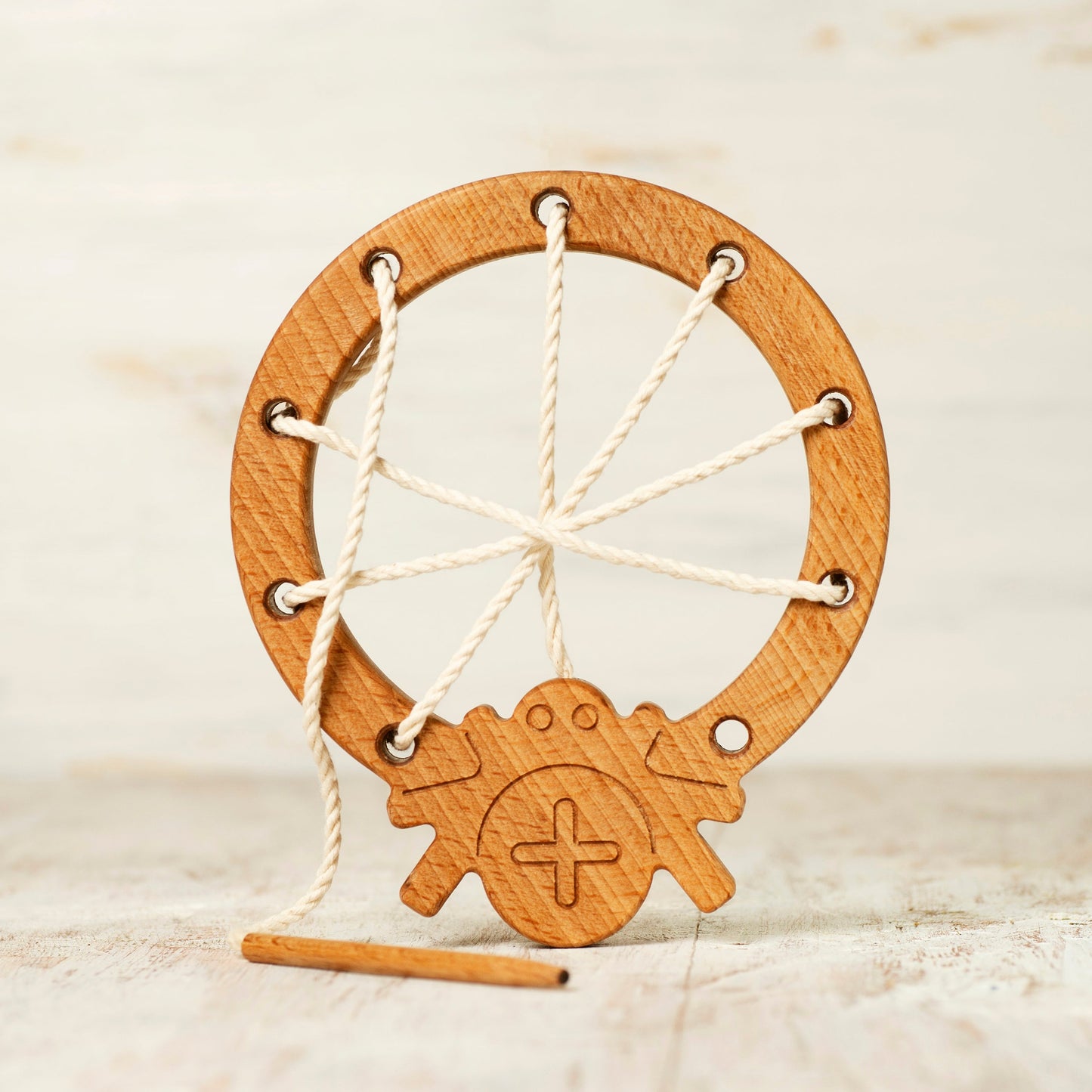 Spider web Lacing Toy