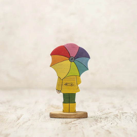A girl with umbrella