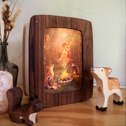 Het Houtlokael - Postcard Lamp