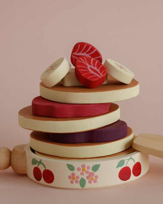 Wooden Pancake Set
