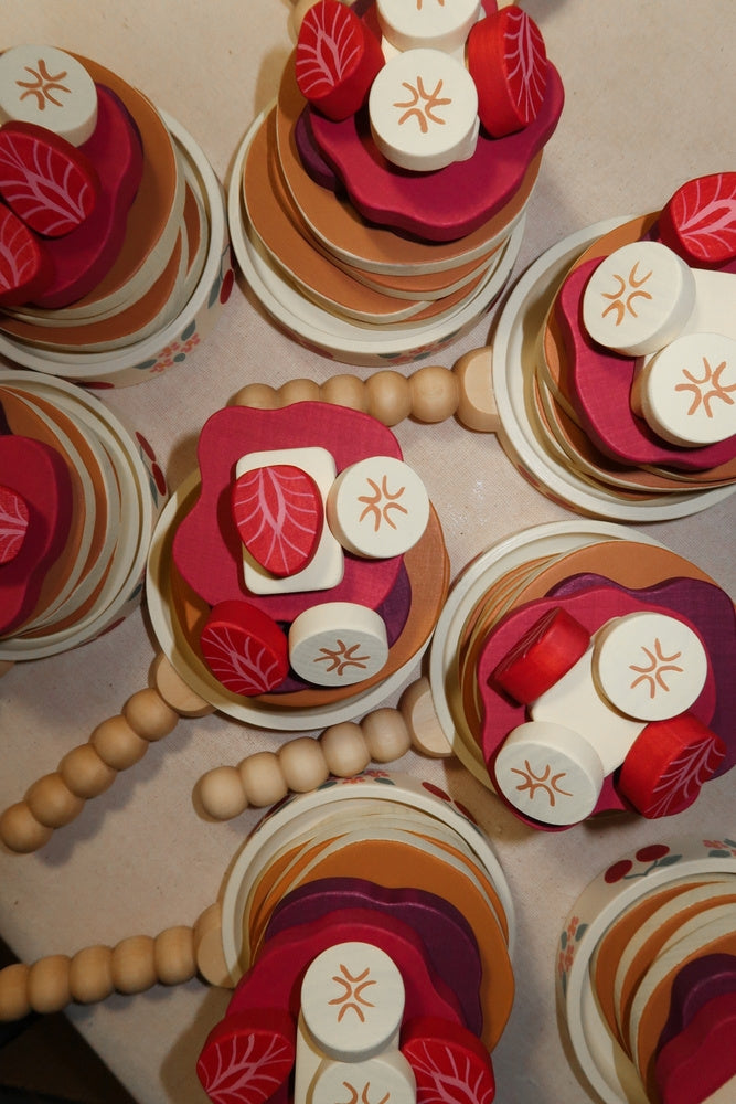 Wooden Pancake Set