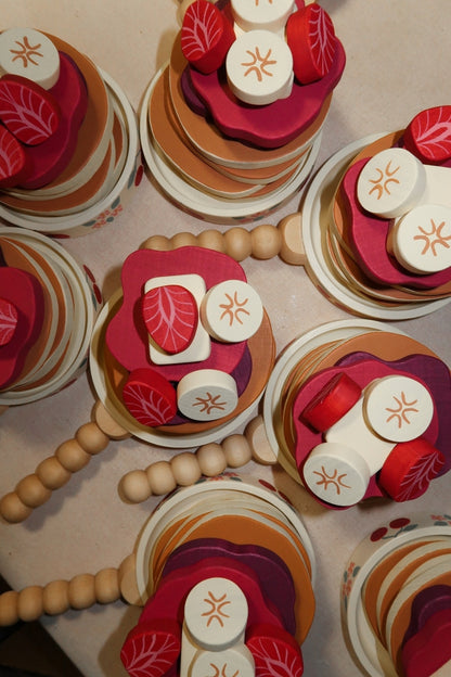 Wooden Pancake Set