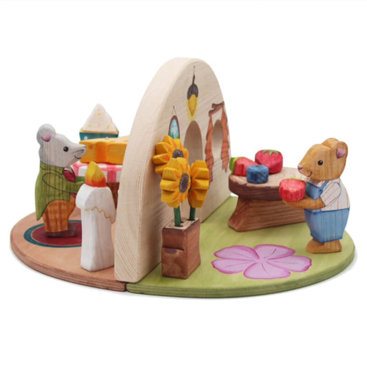 Town and Country Mouse Character Set
