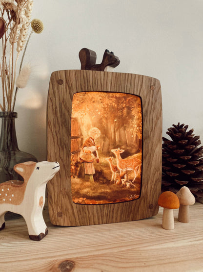 Het Houtlokael - Postcard Lamp