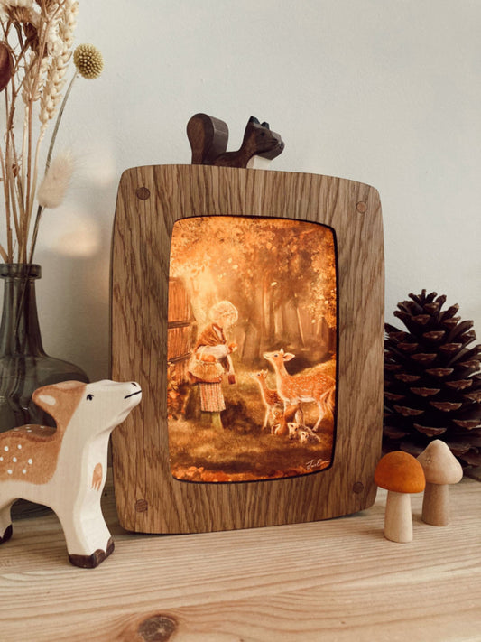 Het Houtlokael - Postcard Lamp