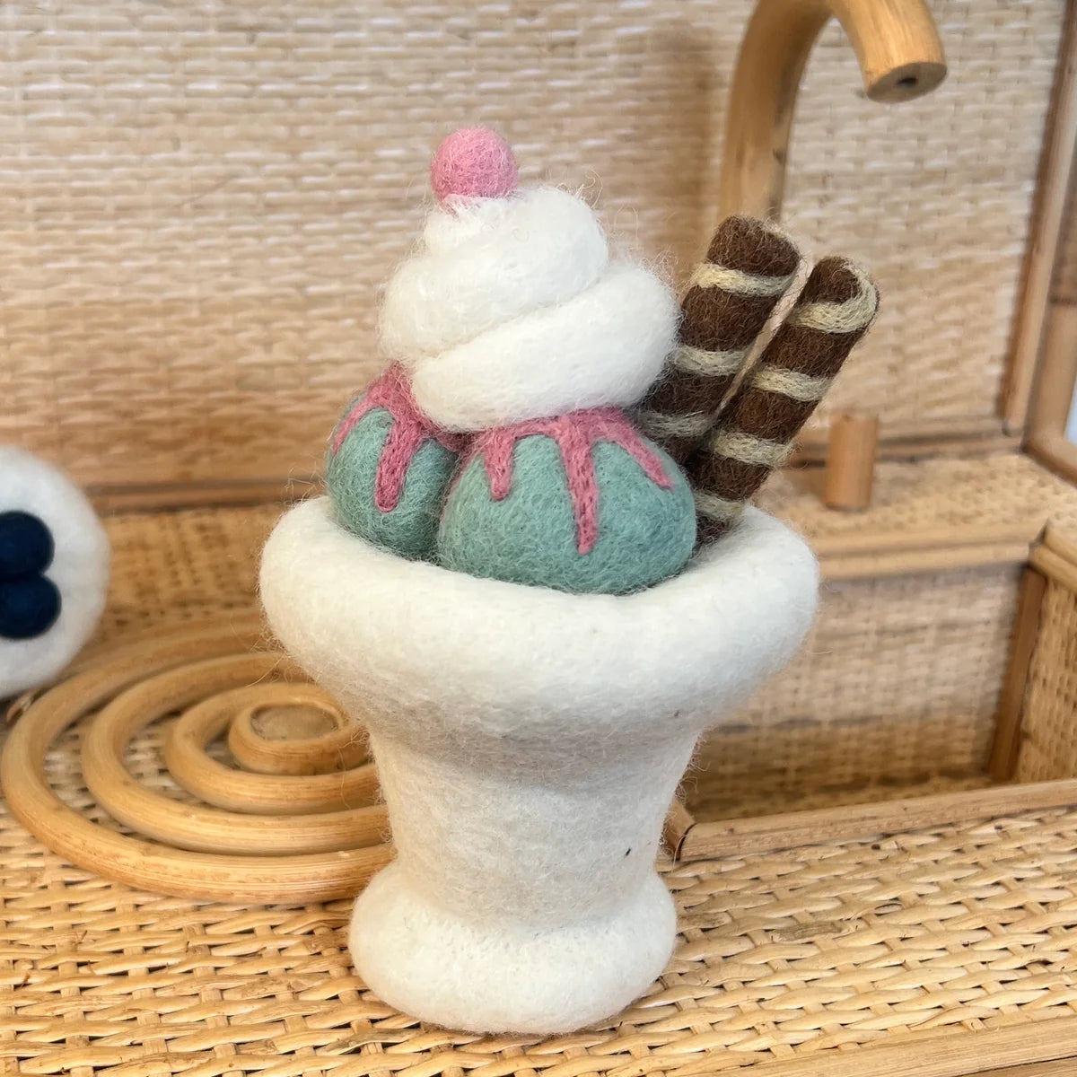Bubble Gum Ice Cream Sundae