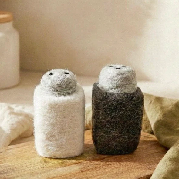 Salt & Pepper Shakers (Set of 2)