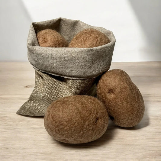 Canvas Sack of Potatoes