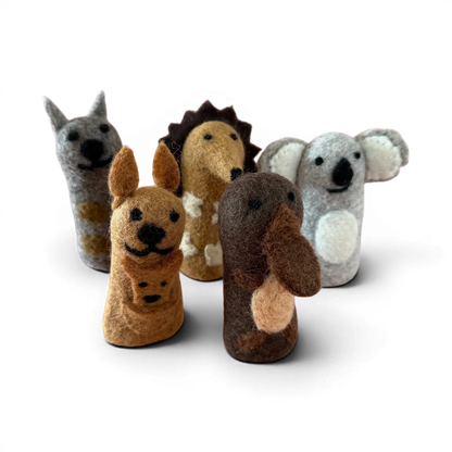 Finger Puppets - Aussie Friends (Set of 5)
