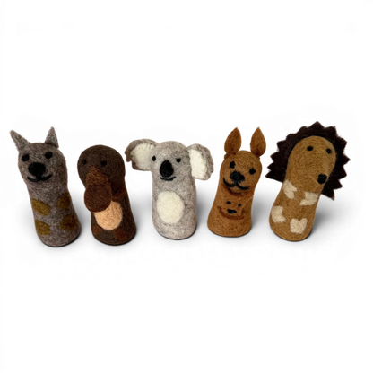 Finger Puppets - Aussie Friends (Set of 5)