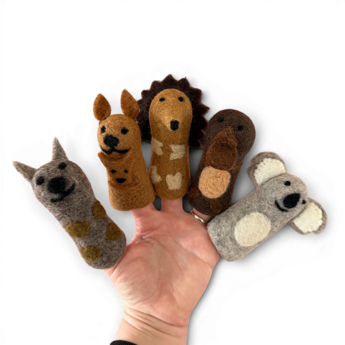 Finger Puppets - Aussie Friends (Set of 5)