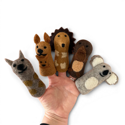 Finger Puppets - Aussie Friends (Set of 5)