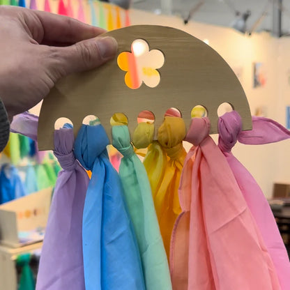 Play Cloth Wooden Display - Flower