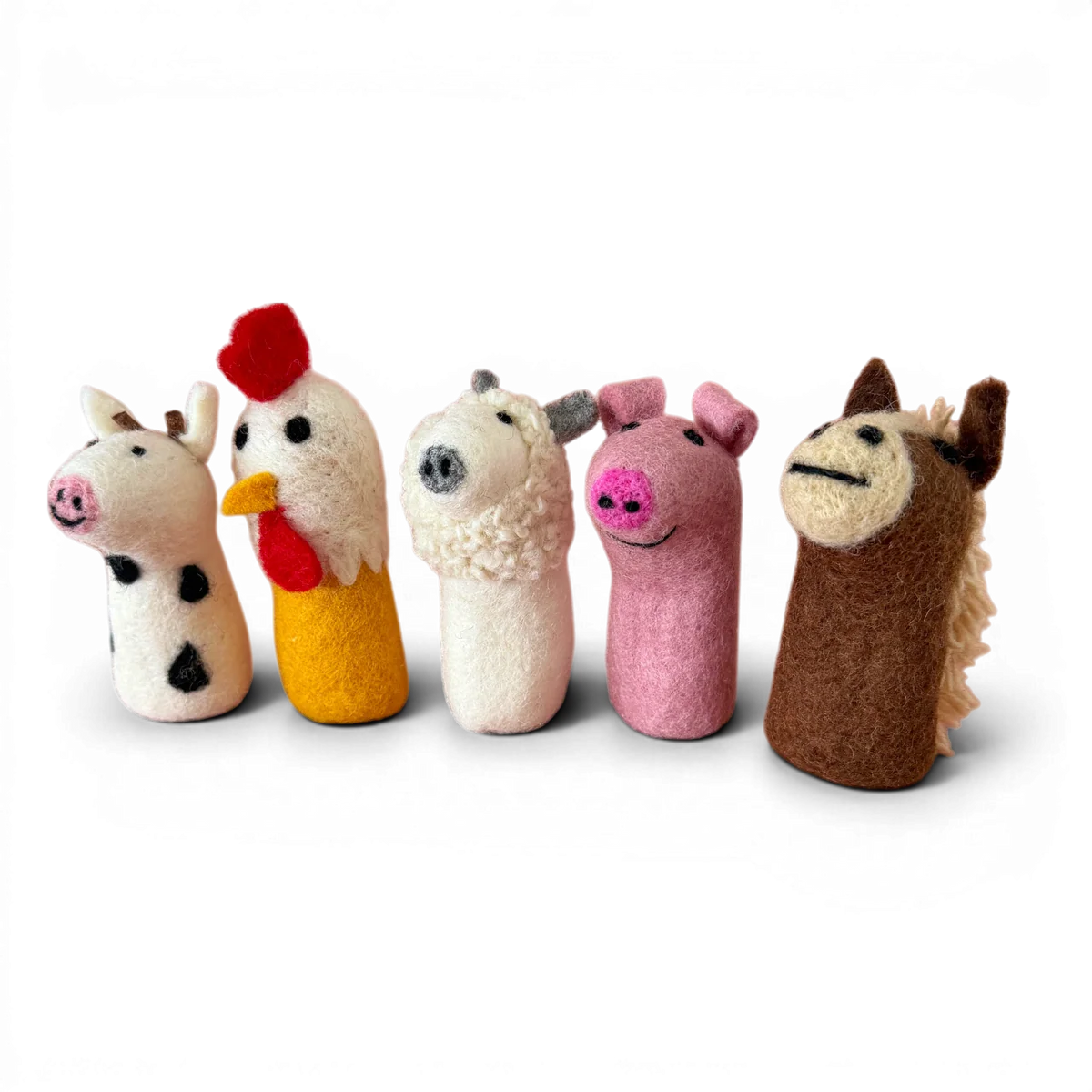 Finger Puppets - Farm Friends (Set of 5)