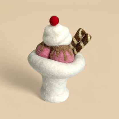 Strawberry Ice Cream Sundae