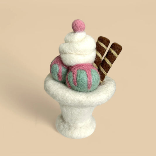 Bubble Gum Ice Cream Sundae