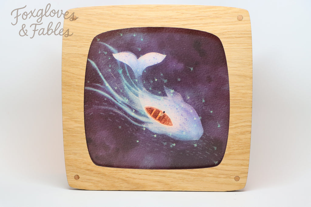 "Small Boat - Large Whale" by Hannah's Illustrations