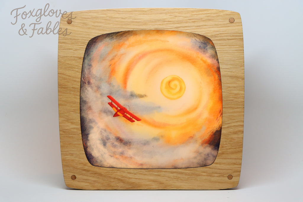 "Tiny Plane - Big Sky" by Hannah's Illustrations
