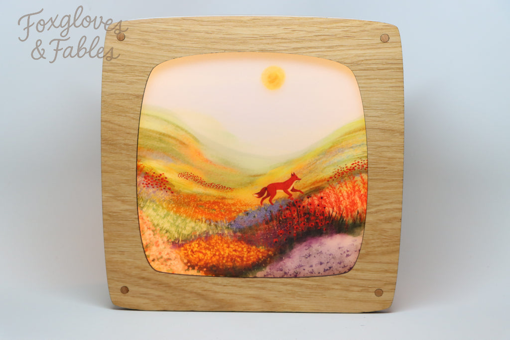 "Fox in the Meadow" by Hannah's Illustrations