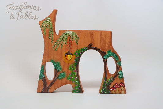 Tree Trunk Burrow