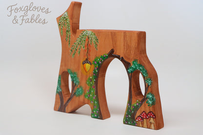 Tree Trunk Burrow
