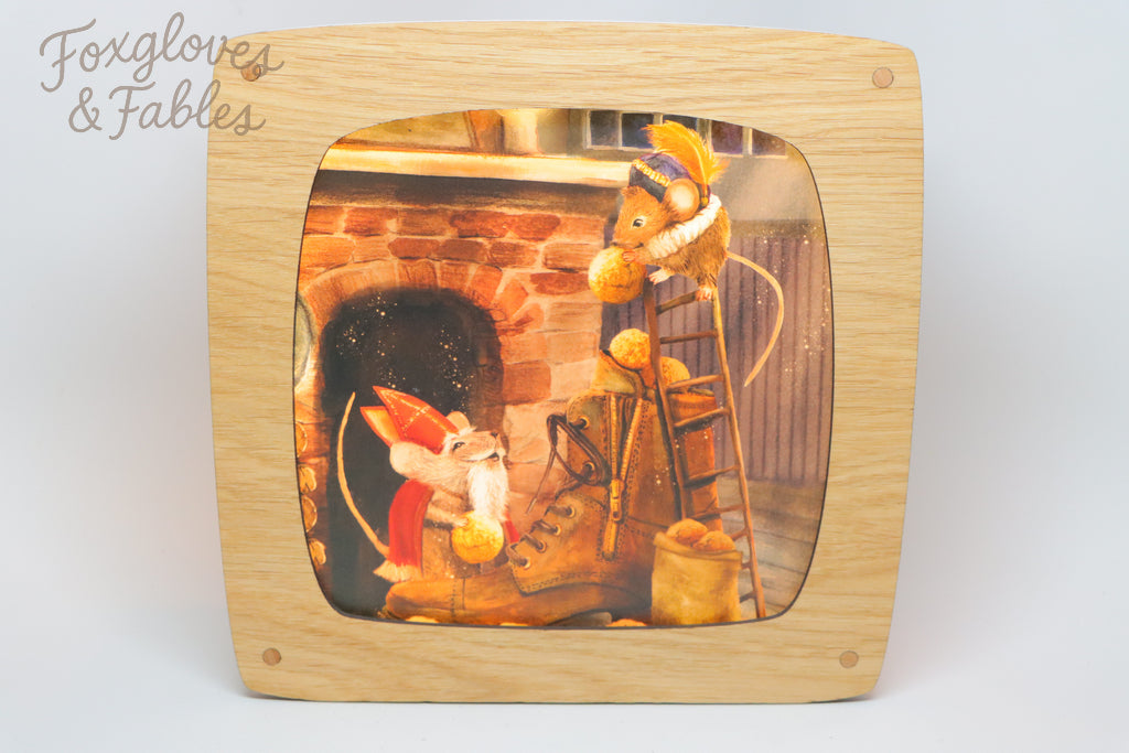 "Saint Nicholas Mouse" by Iris Esther