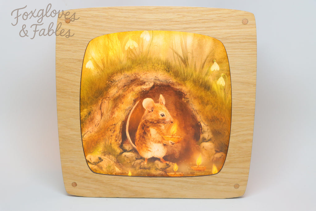 "Candle Mouse" by Iris Esther