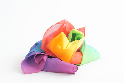 Dark Rainbow Play Cloths