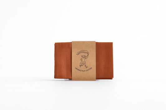 Solid Play Cloths - Brown