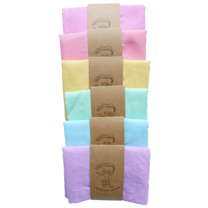 Solid Play Cloths - Pastel Blue
