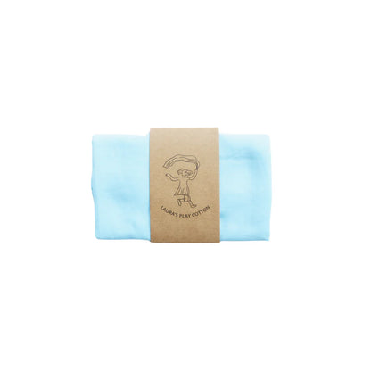 Solid Play Cloths - Pastel Blue