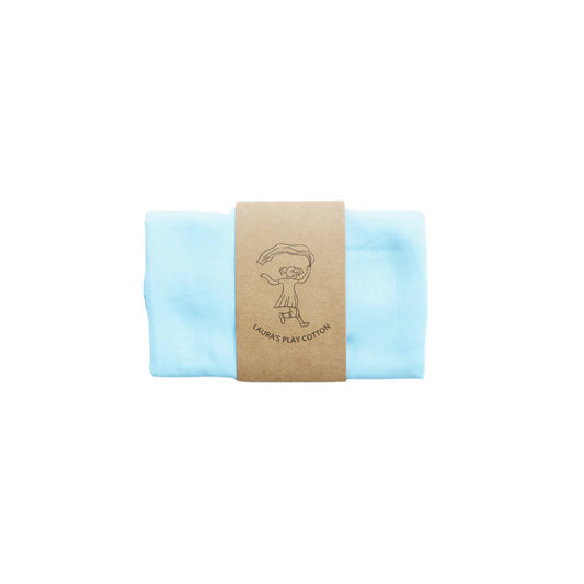 Solid Play Cloths - Pastel Blue