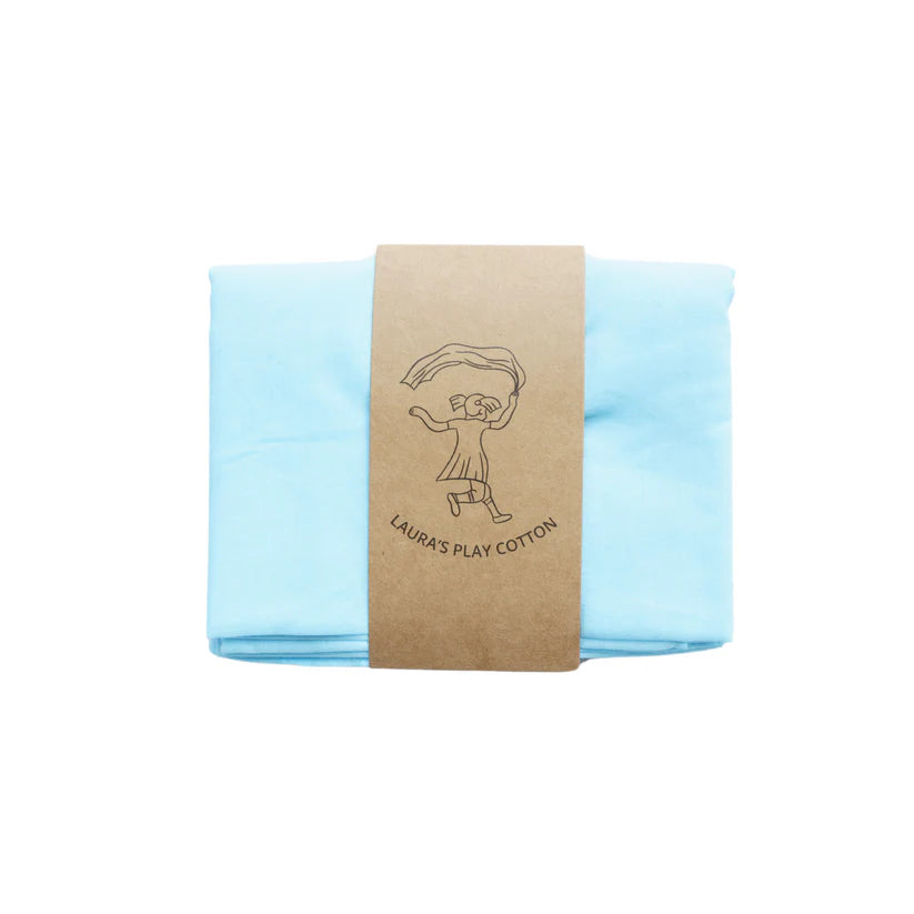 Solid Play Cloths - Pastel Blue